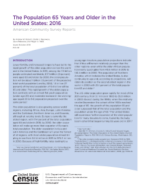The Population 65 Years and Older in the United States: 2016