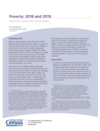 Poverty: 2018 and 2019