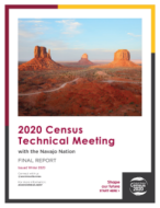 2020 Census Technical Meeting with the Navajo Nation - Final Report