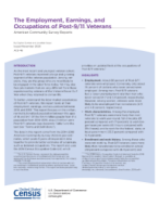 The Employment, Earnings, and Occupations of Post-9/11 Veterans