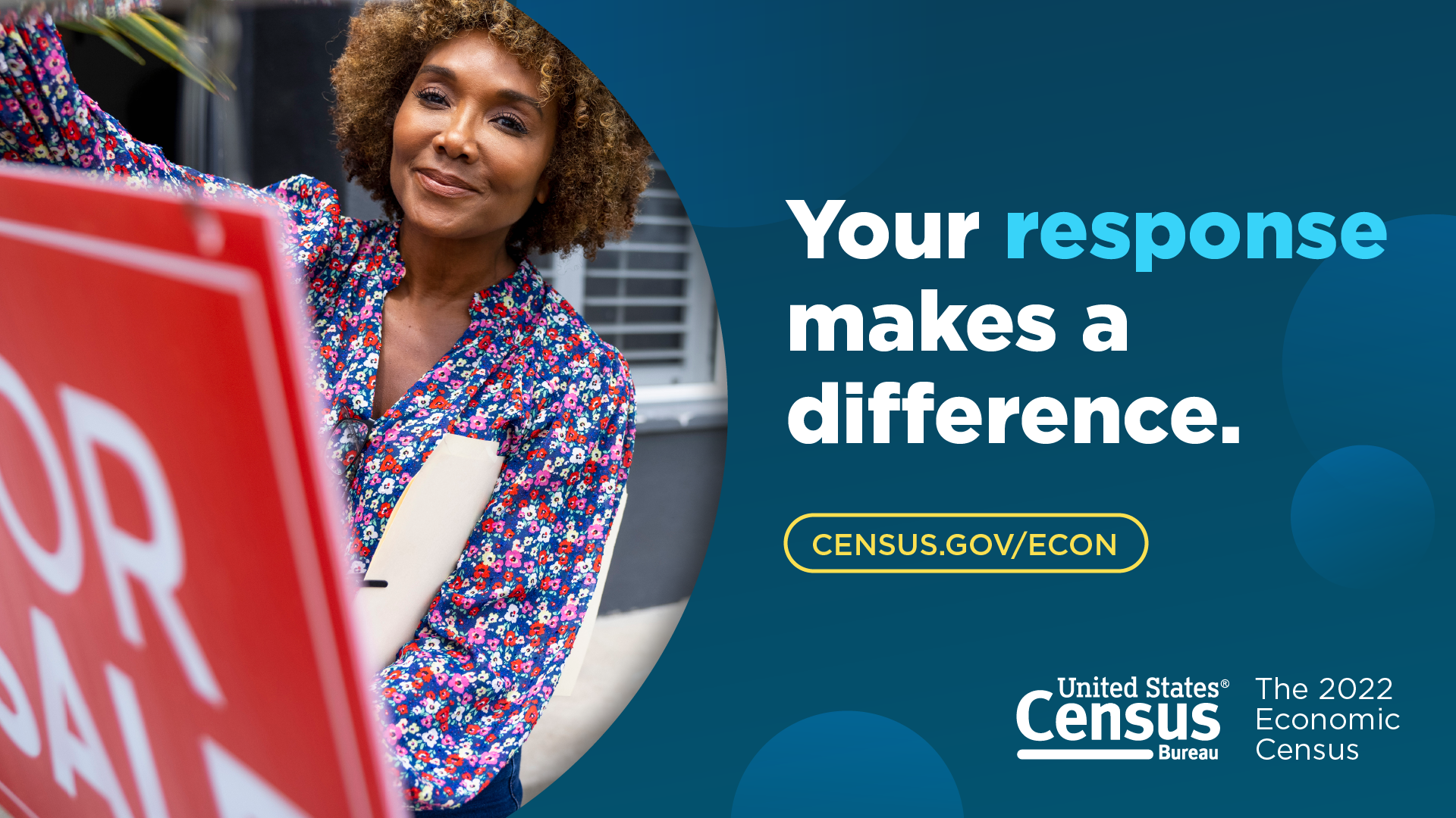 2022 Economic Census: Meet Helen. Your Response Makes a Differece
