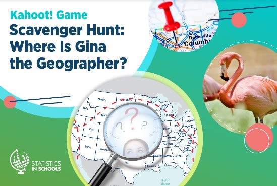 Kahoot! Game: Scavenger Hunt: Where Is Gina the Geographer?