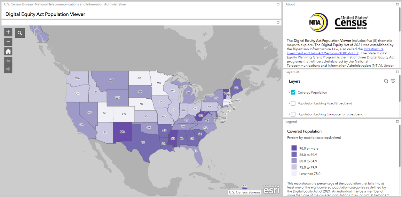 Digital Equity Act Population Viewer