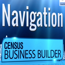 Census Business Builder: Navigation