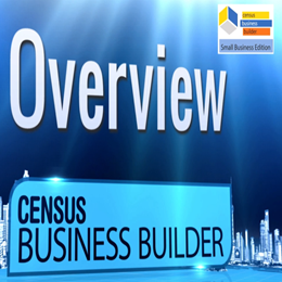 Census Business Builder: Small Business Edition Overview
