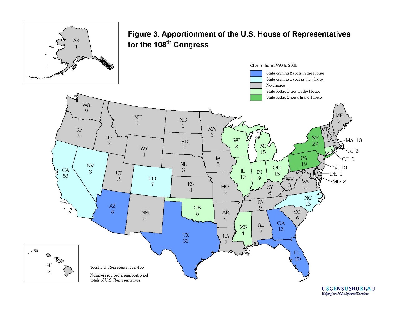 2000 Apportionment Map
