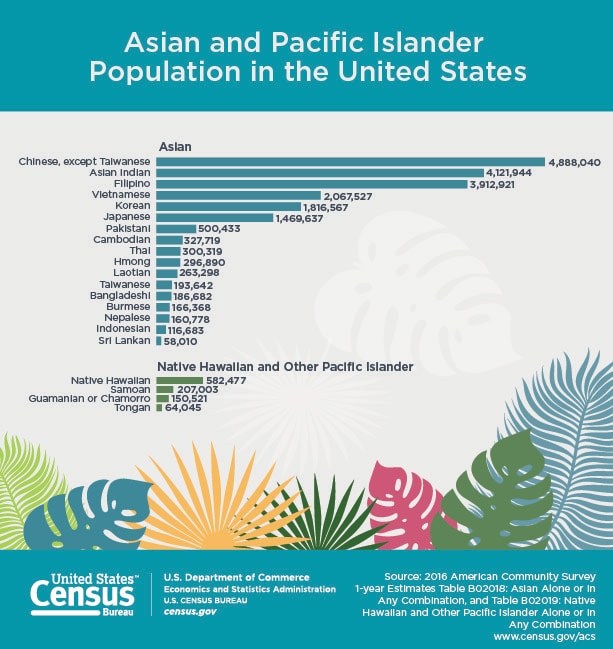 Asian and Pacific Islander Population in the United States