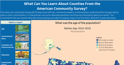 What Can You Learn About Counties from the American Community Survey?