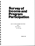 Survey of Income and Program Participation Update