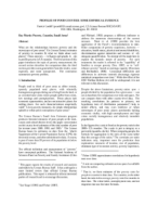Profiles of Poor Countries: Some Empirical Evidence