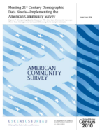 Report 7: Comparing Quality Measures: The American Community Survey's Three-Year Averages and Census 2000's Long Form Sample Estimates
