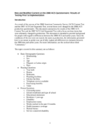 New and Modified Content on the 2008 ACS Questionnaire: Results of Testing Prior to Implementation