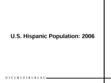 U.S. Hispanic Population 2006