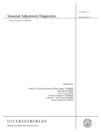 Seasonal Adjustment Diagnostics