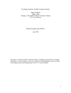 Developing Synthetic Worklife Earnings Estimates