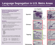 Language Segregation in U.S. Metropolitan Areas