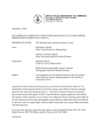 An Examination of Self-Response for Hard-to-Interview Groups When Offered an Internet Reporting Option for the American Community Survey