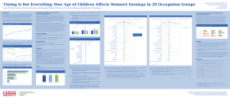 Timing Is Not Everything: How Age of Children Affects Women’s Earnings in 20 Occupation Groups