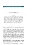 Maximum entropy extreme‐value seasonal adjustment