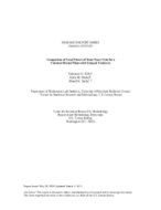 RESEARCH REPORT SERIES OR STUDY SERIES