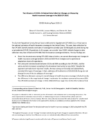 The Influence of COVID-19-Related Data Collection Changes on Measuring Health Insurance Coverage in the 2020 CPS ASEC