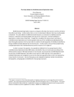 The Value Added of a Multidimensional Deprivation Index