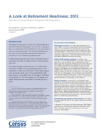Look at Retirement Readlness: 2013