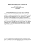 Producing County-level MDI Rates Using Public Use Data: 2010 to 2019