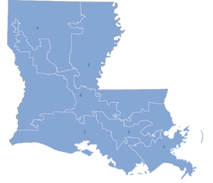 Lousiana Congressional Districts Map Georgia House District Map