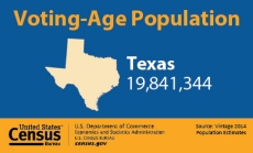 Voting-Age Population: Texas