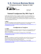 Facts for Features: Grandparents Day 2013