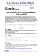 Facts for Features: Black History Month