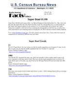 Facts for Features:  CB14-FF.04 Super Bowl XLVIII