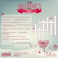 Facts for Features: Happy Valentine's Day Cross Word Puzzle