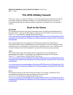 FFF: Holiday Season 2016