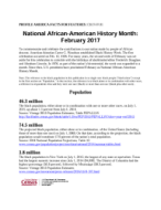 National African-American History Month: February 2017