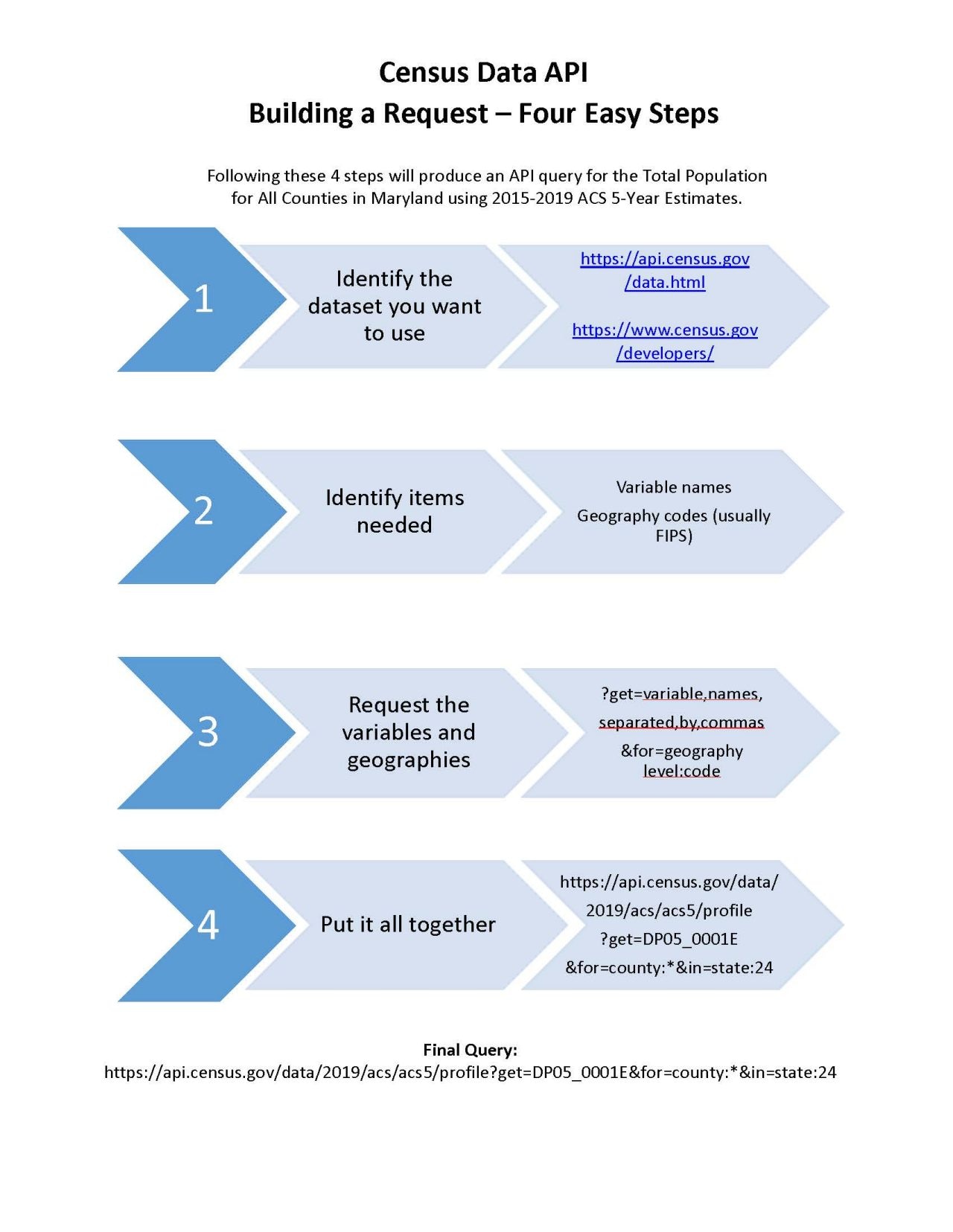 Census Data API Flyer