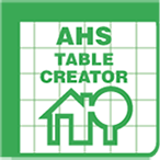 AHS Table Creator Logo - Click to produce custom tabulations