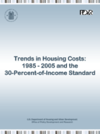 Microsoft Word - Trends in Housing Costs  1985-2005 and the 30-Percent-of-Income Standard.doc