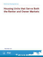 Housing Units that Serve Both the Renter and Owner Markets
