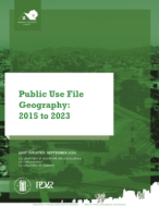 Public Use File Geography: 2015 to 2023