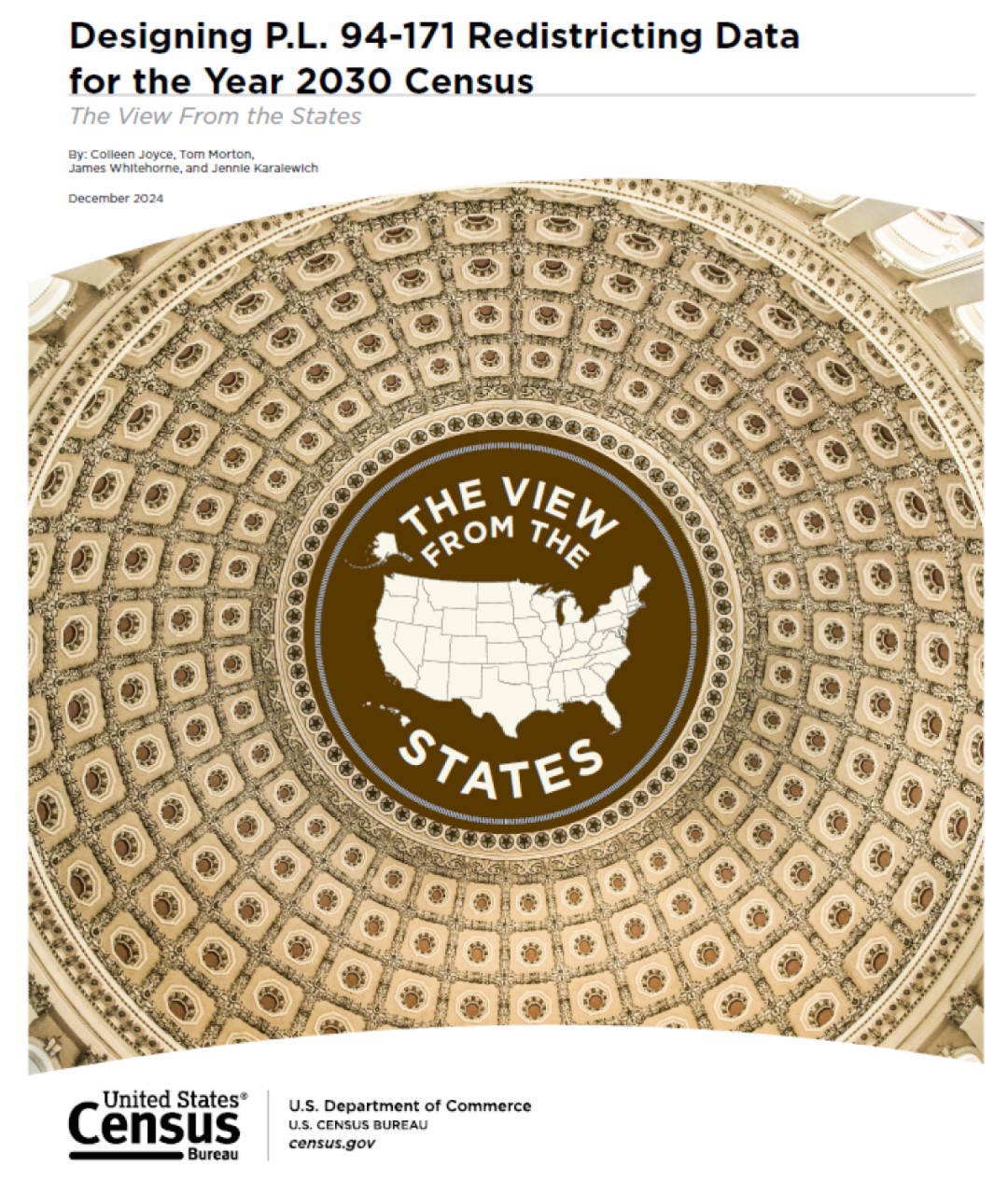 Cover of "The View from the States" publication