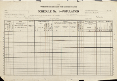 1900 Census Questionnaire