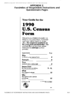 1990 Census Questionnaire