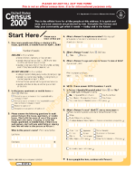 2000 Census Short-Form Questionnaire