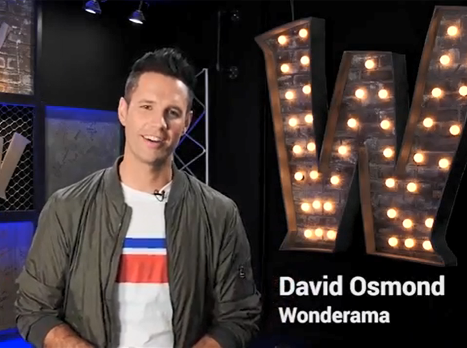 David Osmond, host of Wonderama