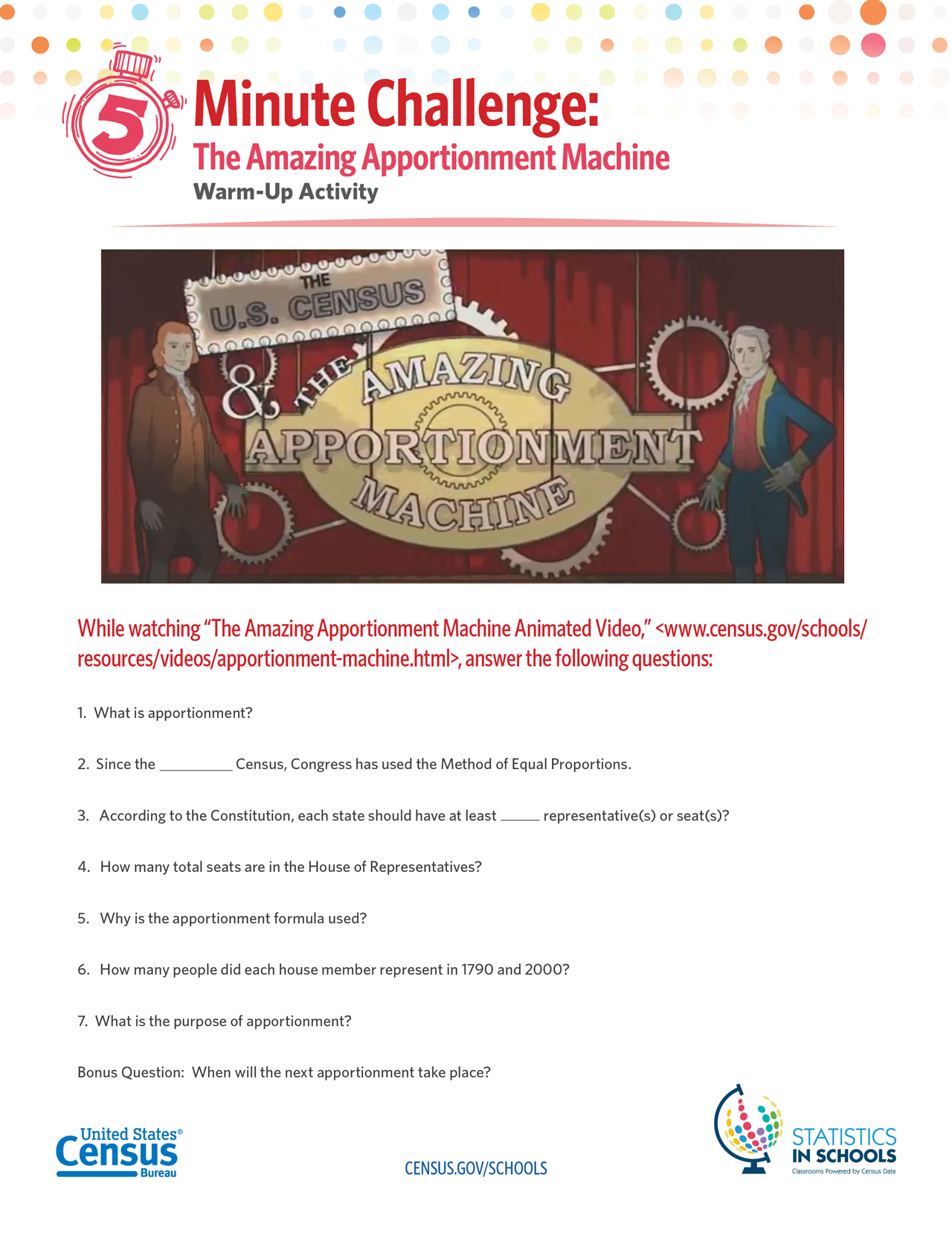 Amazing Apportionment Machine