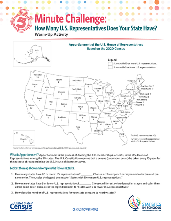How Many U S Representatives Does Your State Have 